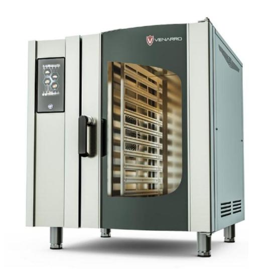 Venarro 10 Tepsili Konveksiyonlu Fırın Dijital Gazlı GN 1/1 DGF-K10D (DGF-K10D)