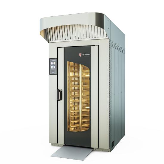 Venarro 14 Tepsili Arabalı Döner Patisserie Fırın Dijital Elektrikli DEF-P14/40A (DEF-P14/40A)