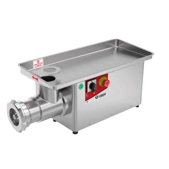 Viber 22 No Monofaze Komple Paslanmaz Kıyma Makinesi VHE.EKK.22M-Y (VHE.EKK.22M-Y)