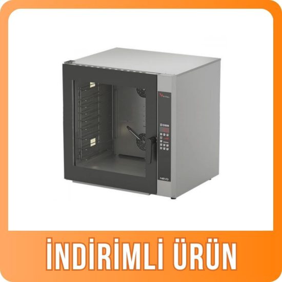 Vital 10 Tepsili Konveksiyonlu Patisserie Fırın Dijital Elektrikli 40x60 NEVO-10E (NEVO-10E)