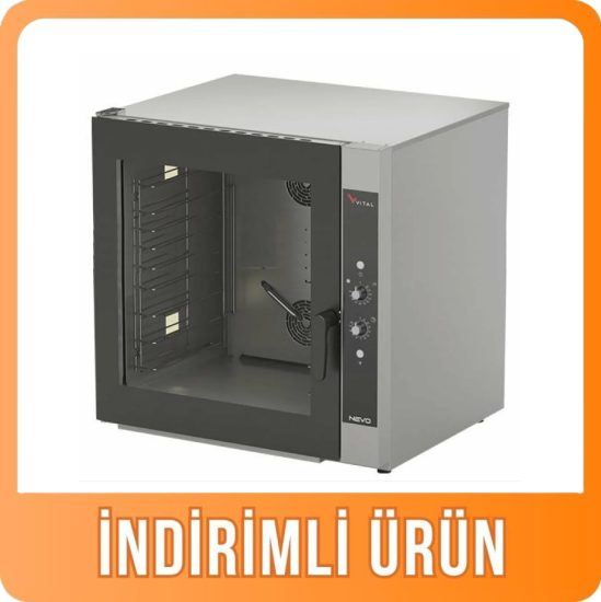 Vital 10 Tepsili Konveksiyonlu Patisserie Fırın Manuel Elektrikli 40x60 NEVO-10EM (NEVO-10EM)