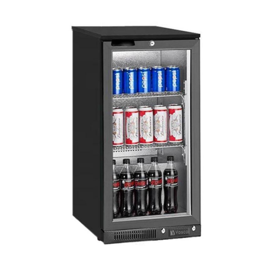 Vosco Bar Arkası Şişe Soğutucu Tek kapılı VBBC-150S (VBBC-150S)