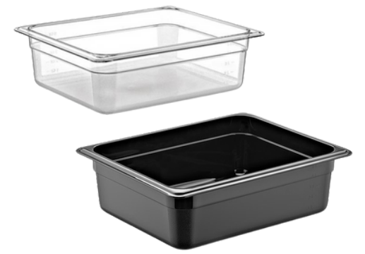 World Plas Polikarbon Gastronom Küvet 1/2 100 mm 25’Li WP-12100 (WP-12100)