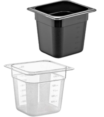 World Plas Polikarbon Gastronom Küvet 1/6 150 50 Li mm WP-16150 (WP-16150)