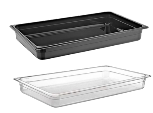 World Plas Polikarbon Gastronom Küvet 1/1 65 mm 16’Lı WP--1165 (WP--1165)