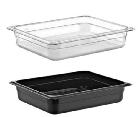 World Plas Polikarbon Gastronom Küvet 1/2 65 mm 30’Lu WP-1265 (WP-1265)