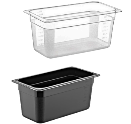 World Plas Polikarbon Gastronom Küvet 1/3 150 mm 20’Li WP-13150 (WP-13150)