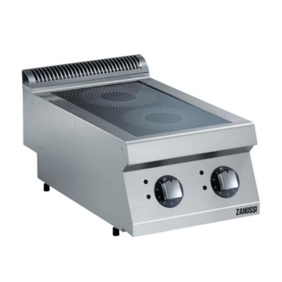 Zanussi 2’li Set Üstü İndüksiyonlu Ocak Elektrikli 40x70x25 cm 372175 (372175)
