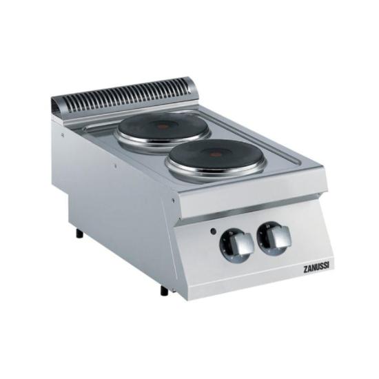 Zanussi 2’li Yuvarlak Pleyt Set Üstü Ocak 40x70x25 cm Elektrikli 372014 (372014)