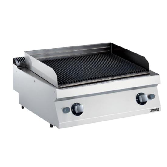 Zanussi 80 cm Lavataşlı Izgara Gazlı 80x70x25 cm 372045 (372045)