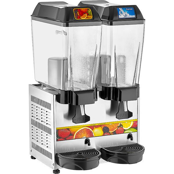 Remta ST13 Çiftli Şerbet+Ayran Soğutucu 20+20 Litre