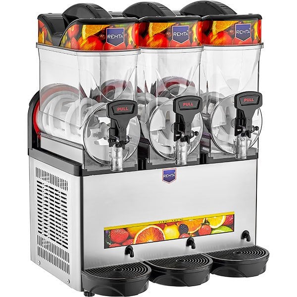Remta ST27 Üçlü Slush (Buzlaş) Makinesi 12+12+12 Litre