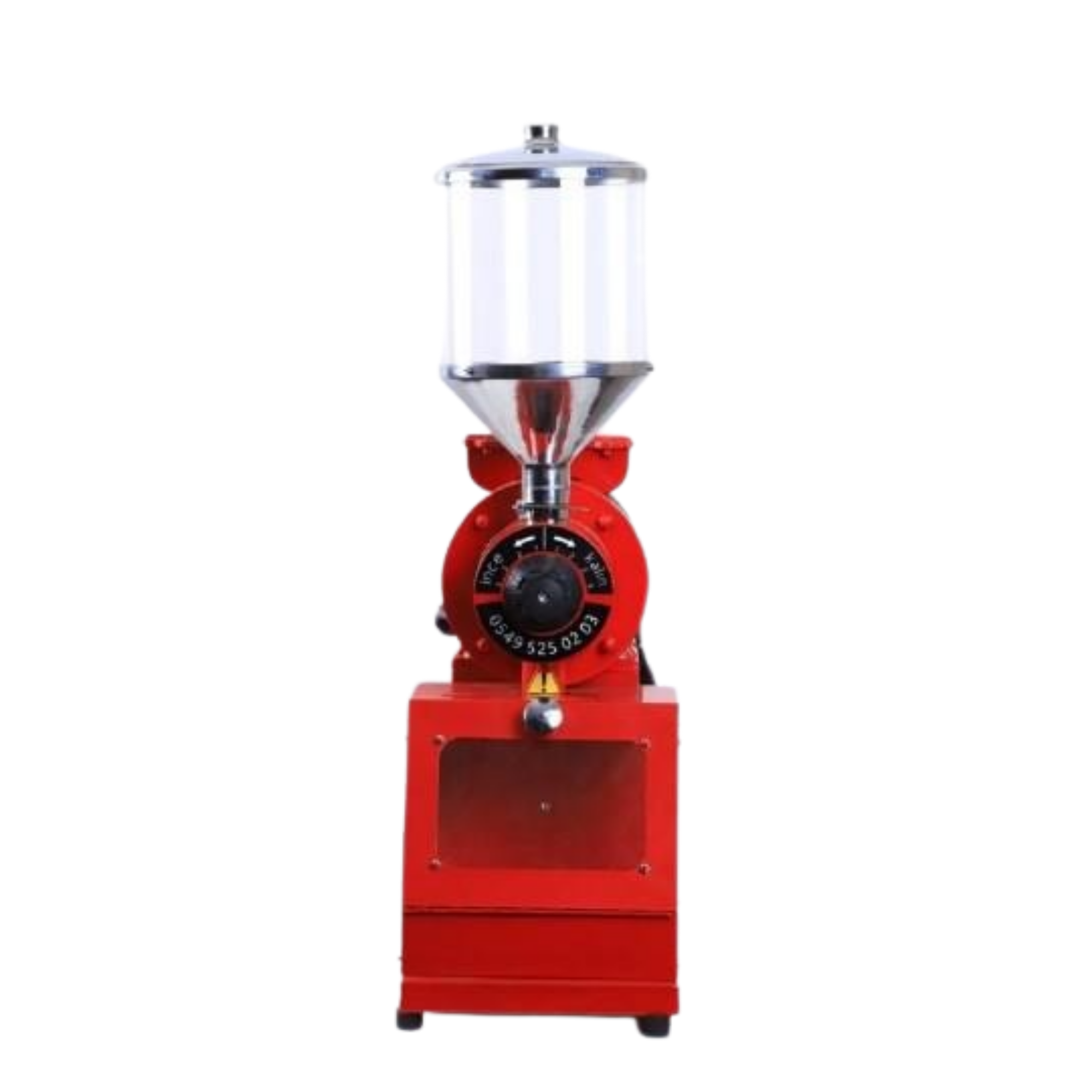 Steel Makine Kahve Değirmeni 1.5 Kw Kırmızı (CFFGRNDR)