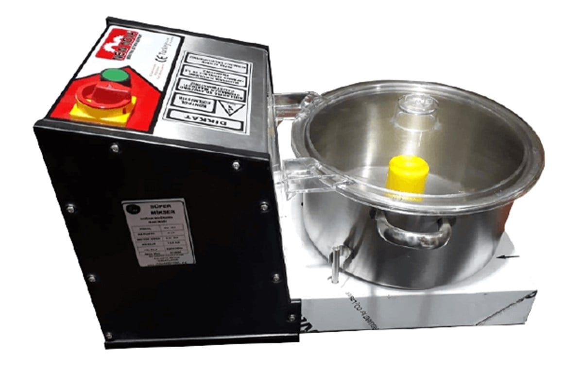 Süper Mikser Soğan Doğrama Makinesi Inox SM 101 (SM 101)