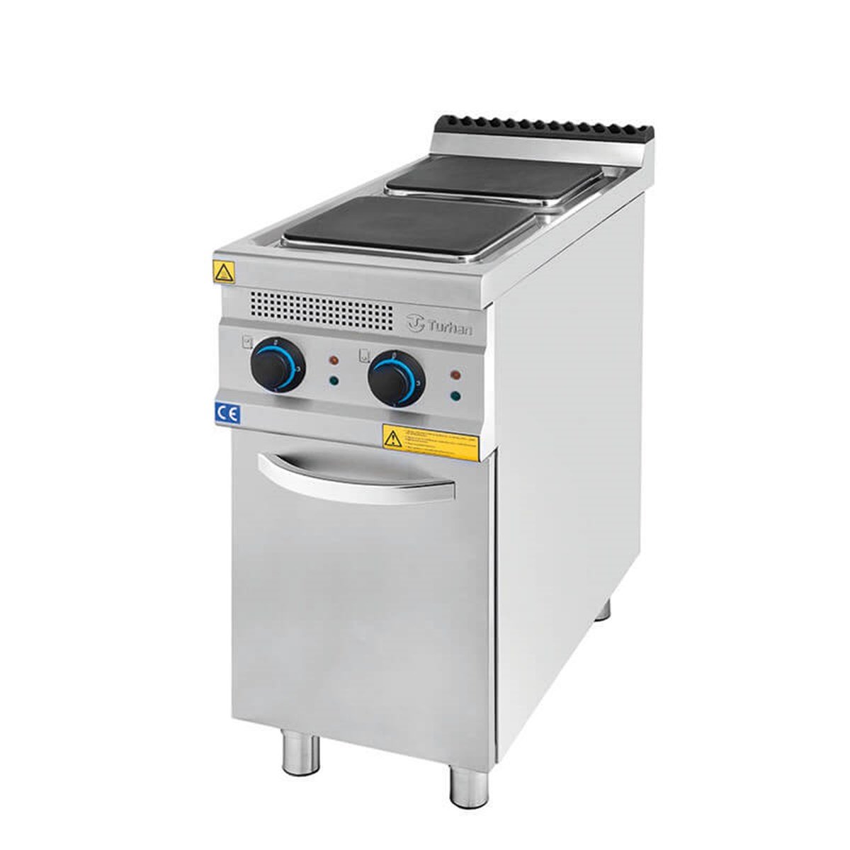 Turhan Çelik 2 li Elektrikli Ocak Alt Dolaplı 40x93x85 cm TC.9OCE400 (TC.9OCE400)