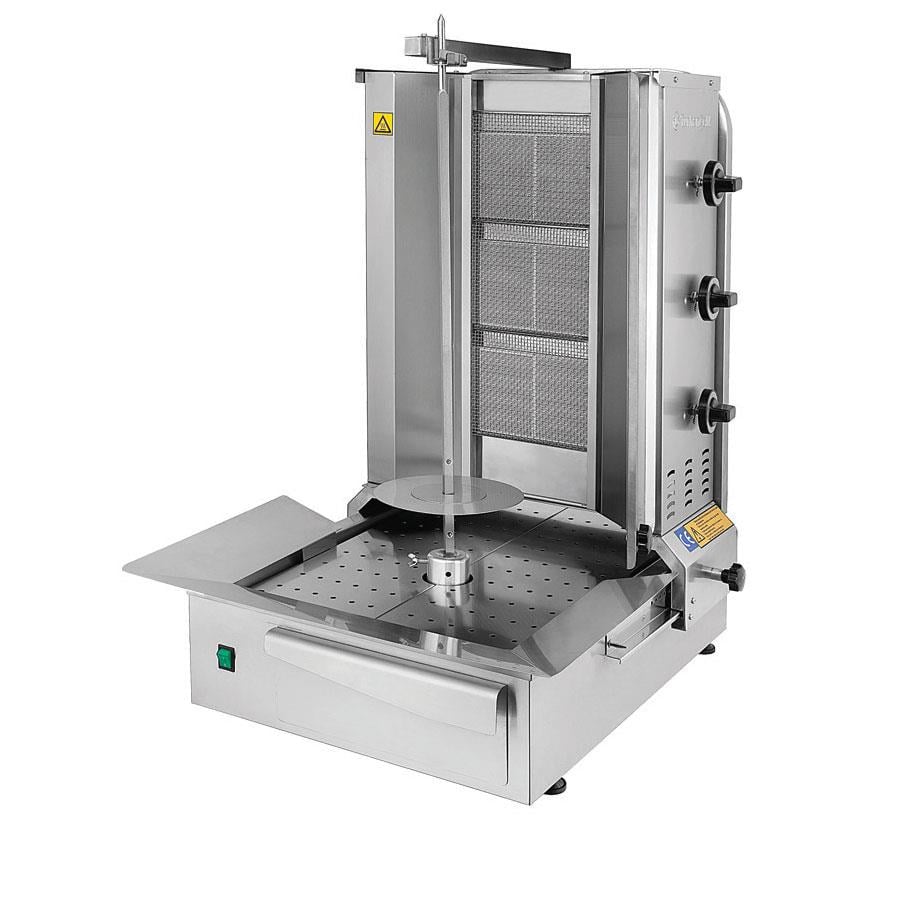 Turhan Çelik 3 Lü Alttan Motorlu Döner Ocağı Gazlı TC.DNG101 (TC.DNG101)