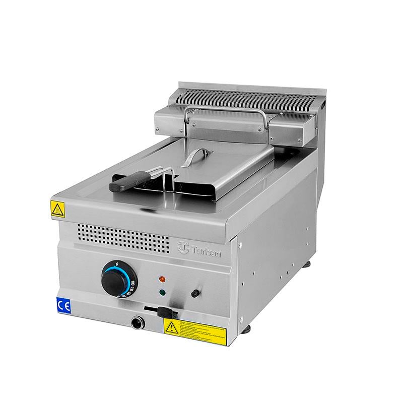 Turhan Çelik Elektrikli Fritöz 8 Litre 40x63x30 cm TC.6FE400 (TC.6FE400)
