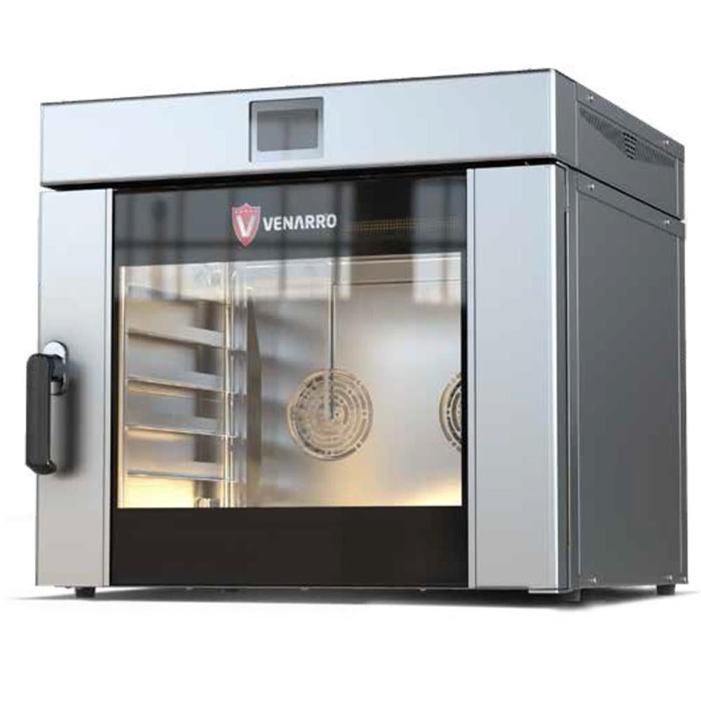 Venarro 4 Tepsili Patisserie Fırın Yana Açılır Buharlı Dijital Elektrikli 4-40x60 DEF-P4YD (DEF-P4YD)