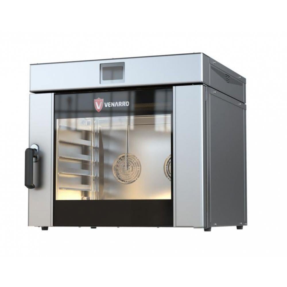 Venarro 6 Tepsili Patisserie Fırın Buharlı Yana Açılır Dijital Elektrikli DEF-P6YD (DEF-P6YD)