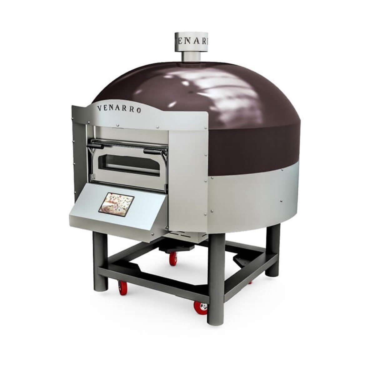 Venarro Döner Tabanlı Pizza Fırını Elektrikli 30 cm x 6 Pizza Kapasiteli DYK-01 (DYK-01)