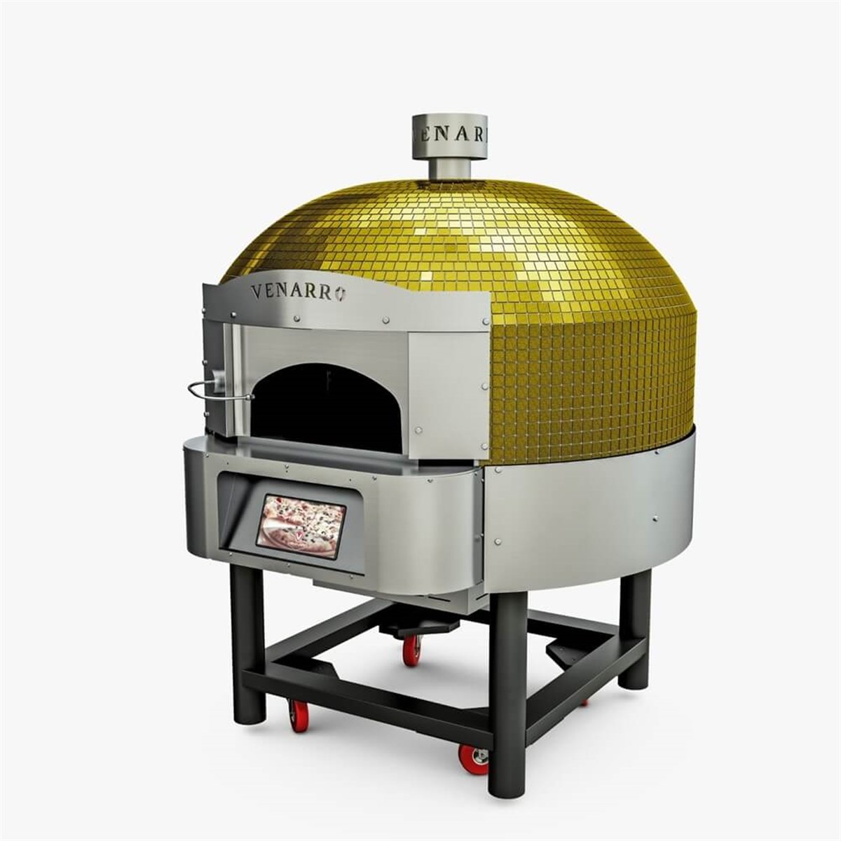 Venarro Döner Tabanlı Pizza Fırını Gazlı 30 cm x 6 Pizza Kapasiteli DYK-07 (DYK-07)