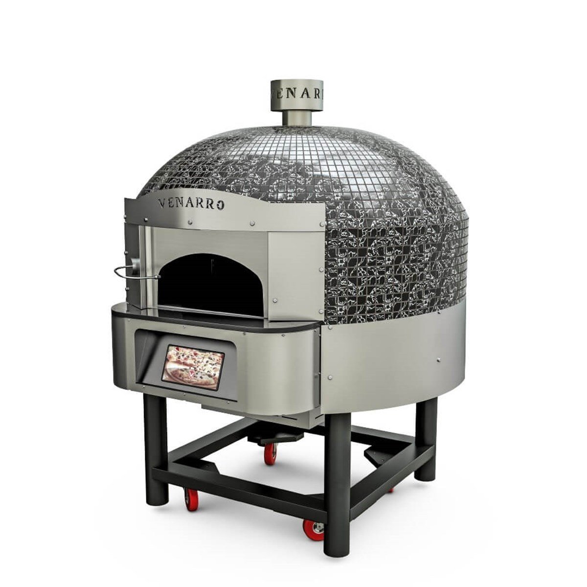 Venarro Döner Tabanlı Pizza Fırını Gazlı 30 cm x 6 Pizza Kapasiteli DYK-07 (DYK-07)