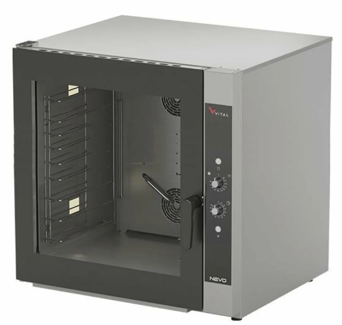 Vital 10 Tepsili Konveksiyonlu Patisserie Fırın Manuel Elektrikli 40x60 NEVO-10EM (NEVO-10EM)