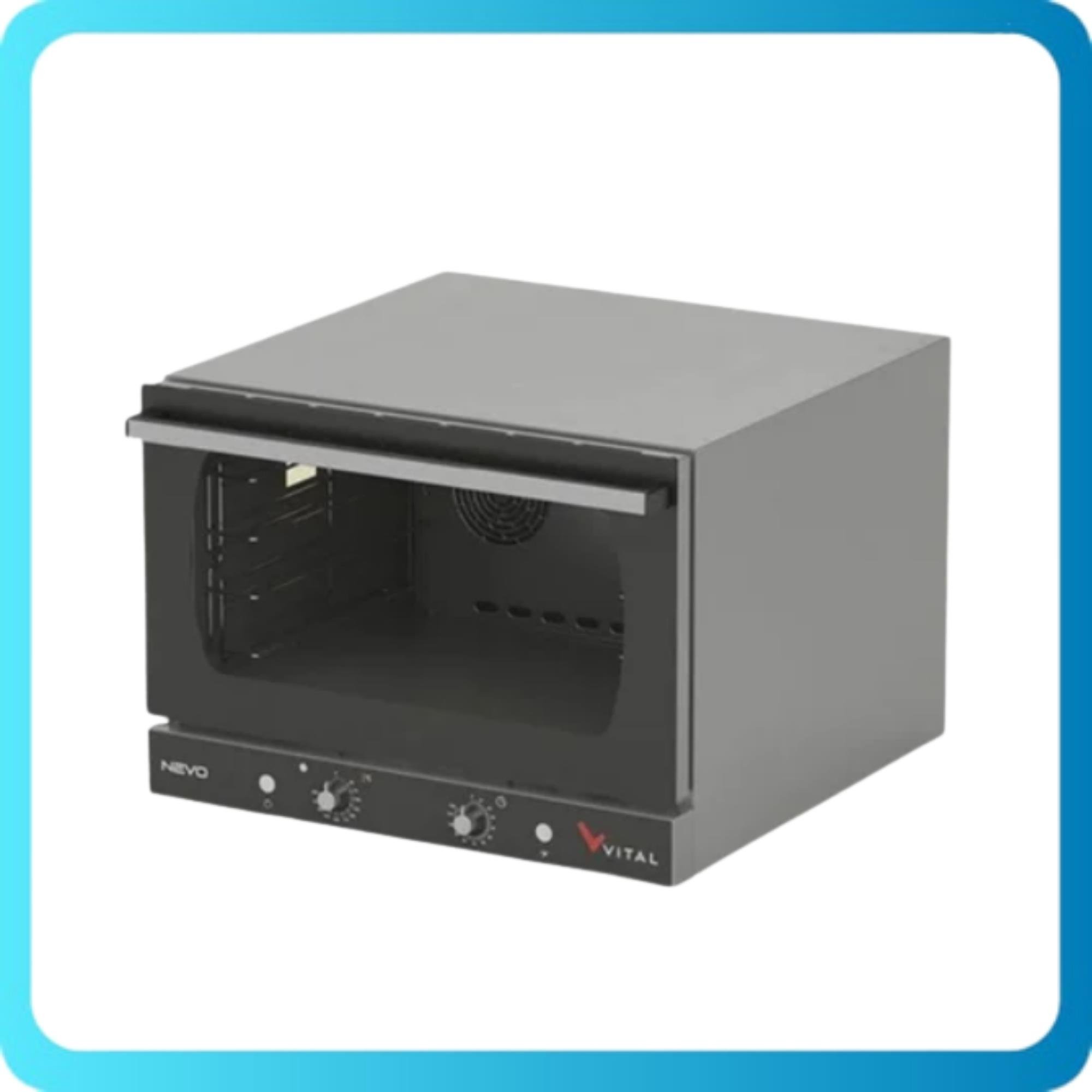 Vital 4 Tepsili Konveksiyonlu Patisserie Fırın Manuel Elektrikli 40x60 NEVO-04EM (NEVO-04EM)
