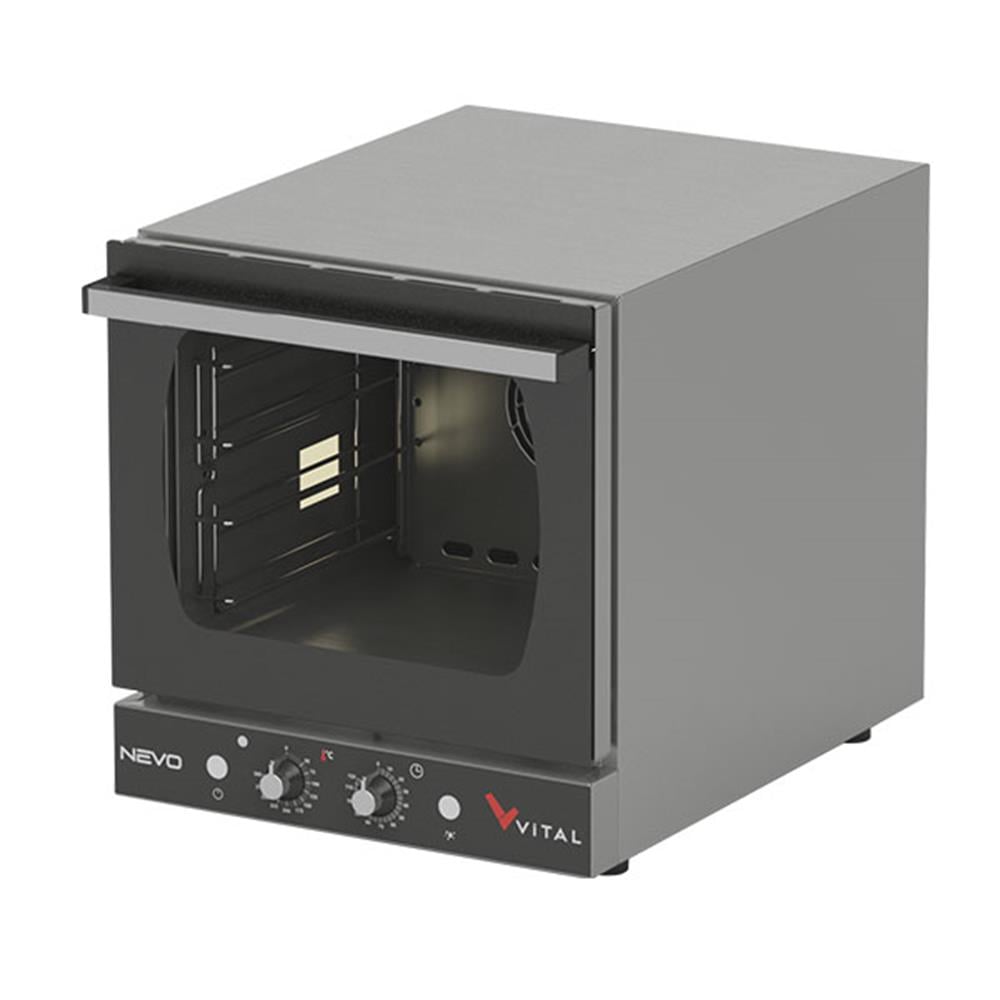 Vital 4 Tepsili Konveksiyonlu Patisserie Fırın Manuel Elektrikli 4xGN2/3 NEVO-02EM (NEVO-02EM)