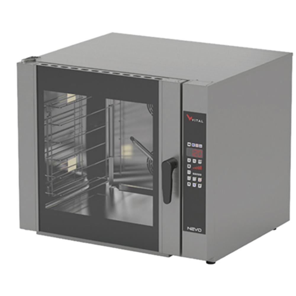 Vital 6 Tepsili Konveksiyonlu Patisserie Fırın Dijital Elektrikli 40x60 NEVO-06E (NEVO-06E)