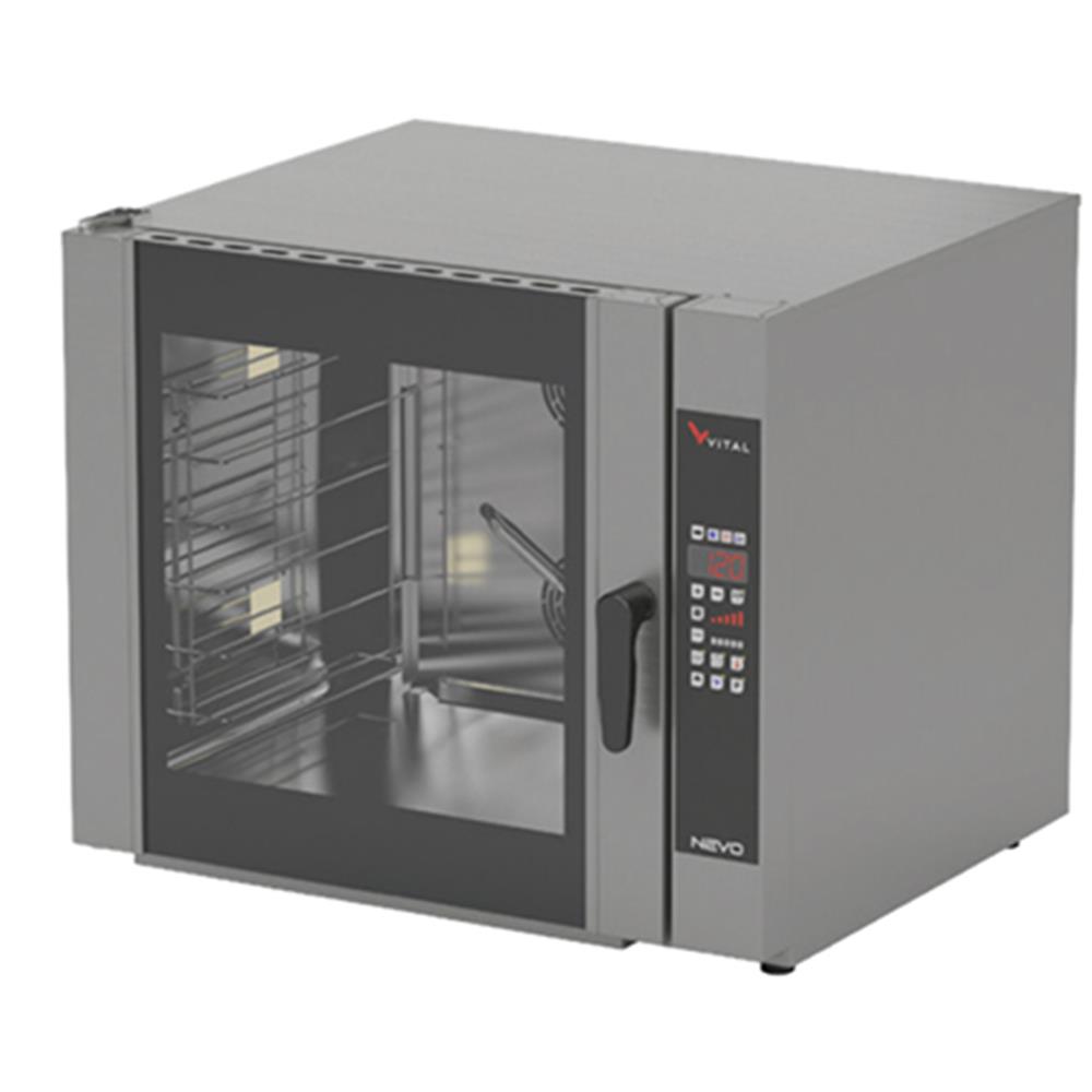 Vital 6 Tepsili Konveksiyonlu Patisserie Fırın Dijital Elektrikli 40x60 NEVO-06E (NEVO-06E)