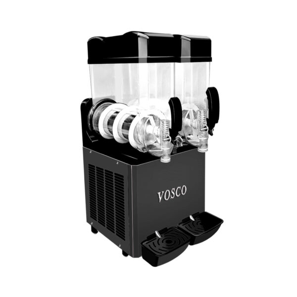 Vosco Buzlaş Makinası 15+15 Lt Çift Hazneli VXY-SJ15X2 , Siyah