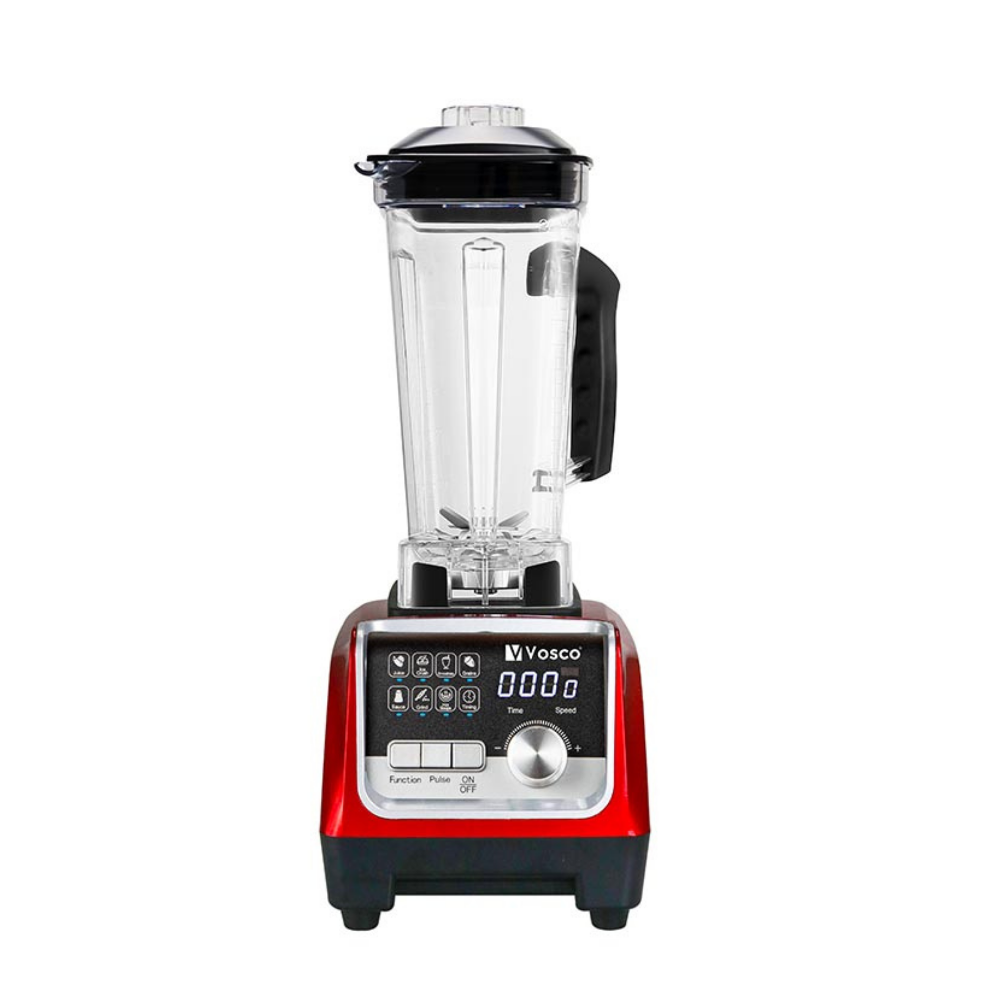 Vosco Dijital Bar Blender 2 Litre Kırmızı HS-206C (VHS-206C)