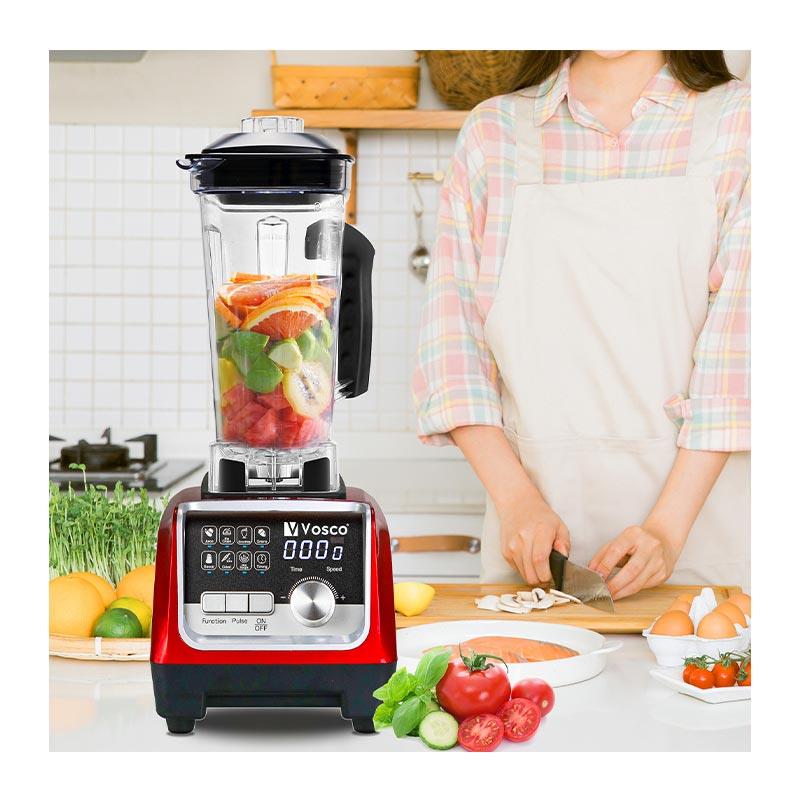 Vosco Dijital Bar Blender 2 Litre Kırmızı HS-206C (VHS-206C)