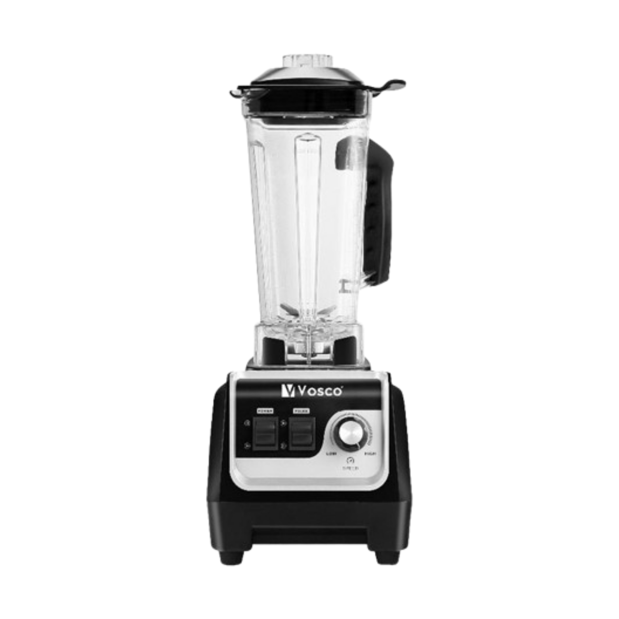 Vosco Manuel Buz Kırıcı Bar Blender 2 Litre Siyah