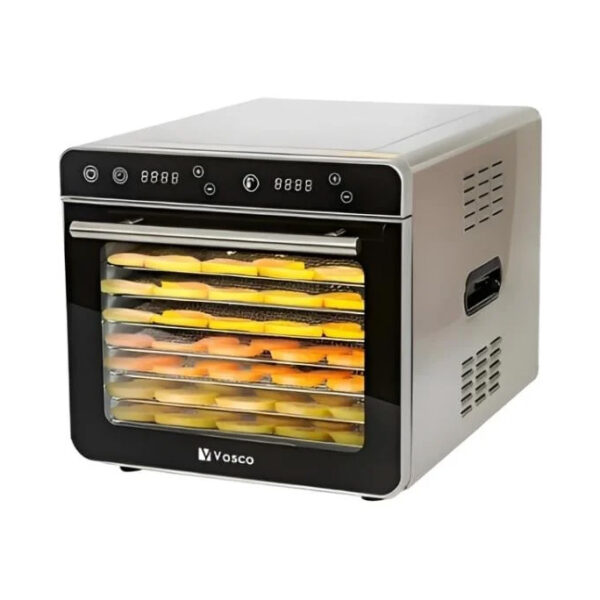 Vosco VSS-08C Sebze & Meyve Kurutma Makinesi, 8 Tepsi Kapasiteli, 700 W