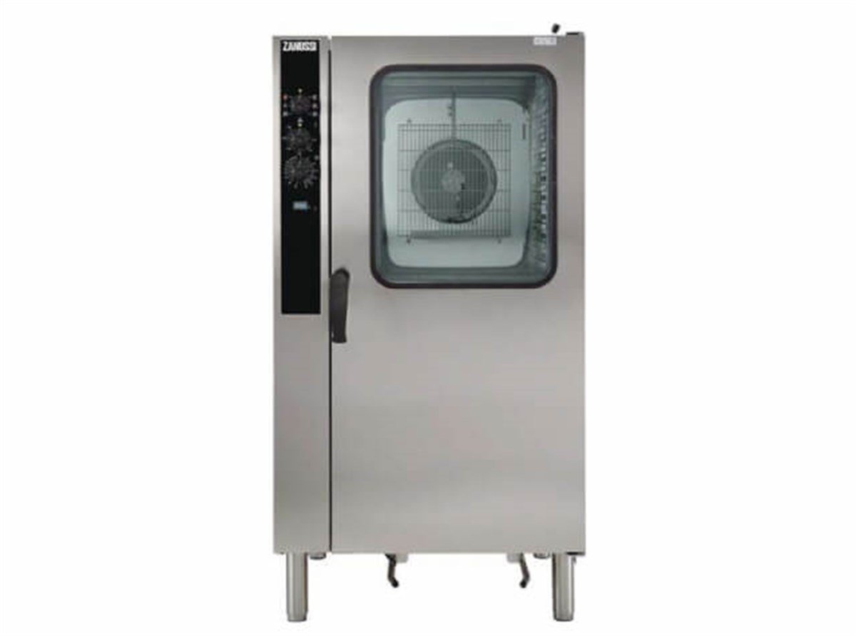 Zanussi 40 Tepsili Gazlı Konveksiyonlu Fırın 40 GN 1/1 Kapasiteli 240204 (240204)