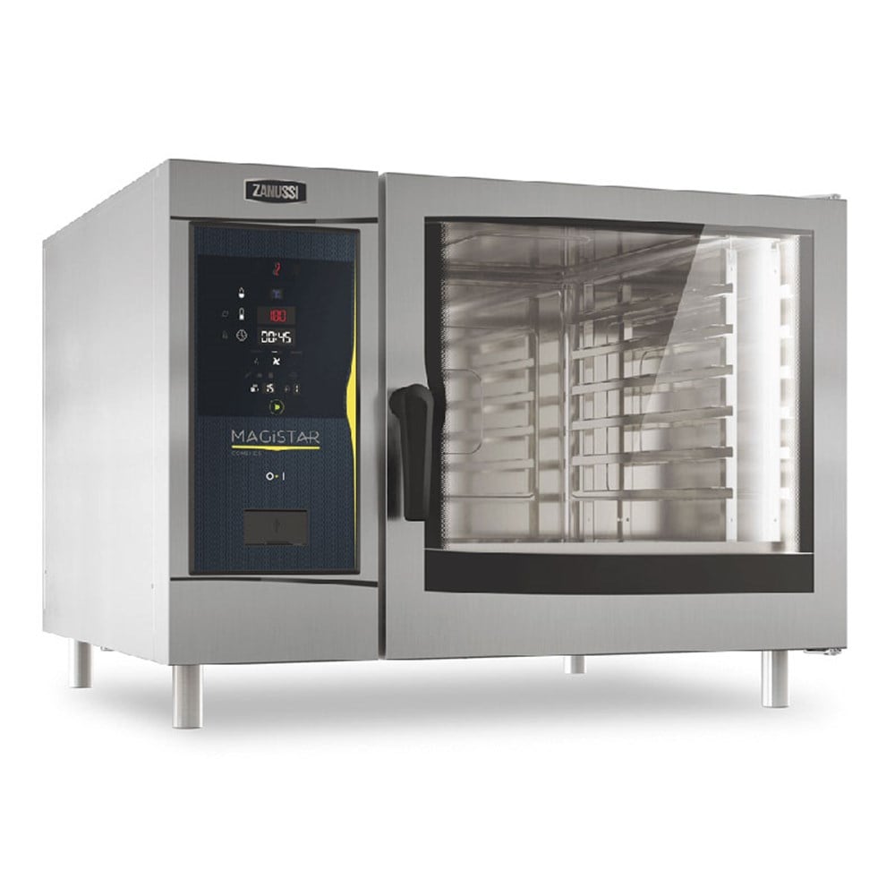Zanussi Kombi Fırın Doğalgazlı 6 GN 2/1 Kapasiteli Dijital 218881 (218881)
