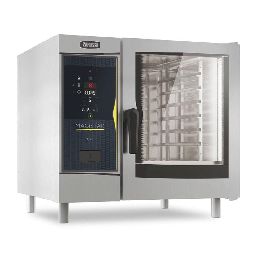 Zanussi Kombi Fırın Gazlı LPG li 6 GN 1/1 Kapasiteli Dijital 218960 (218960)
