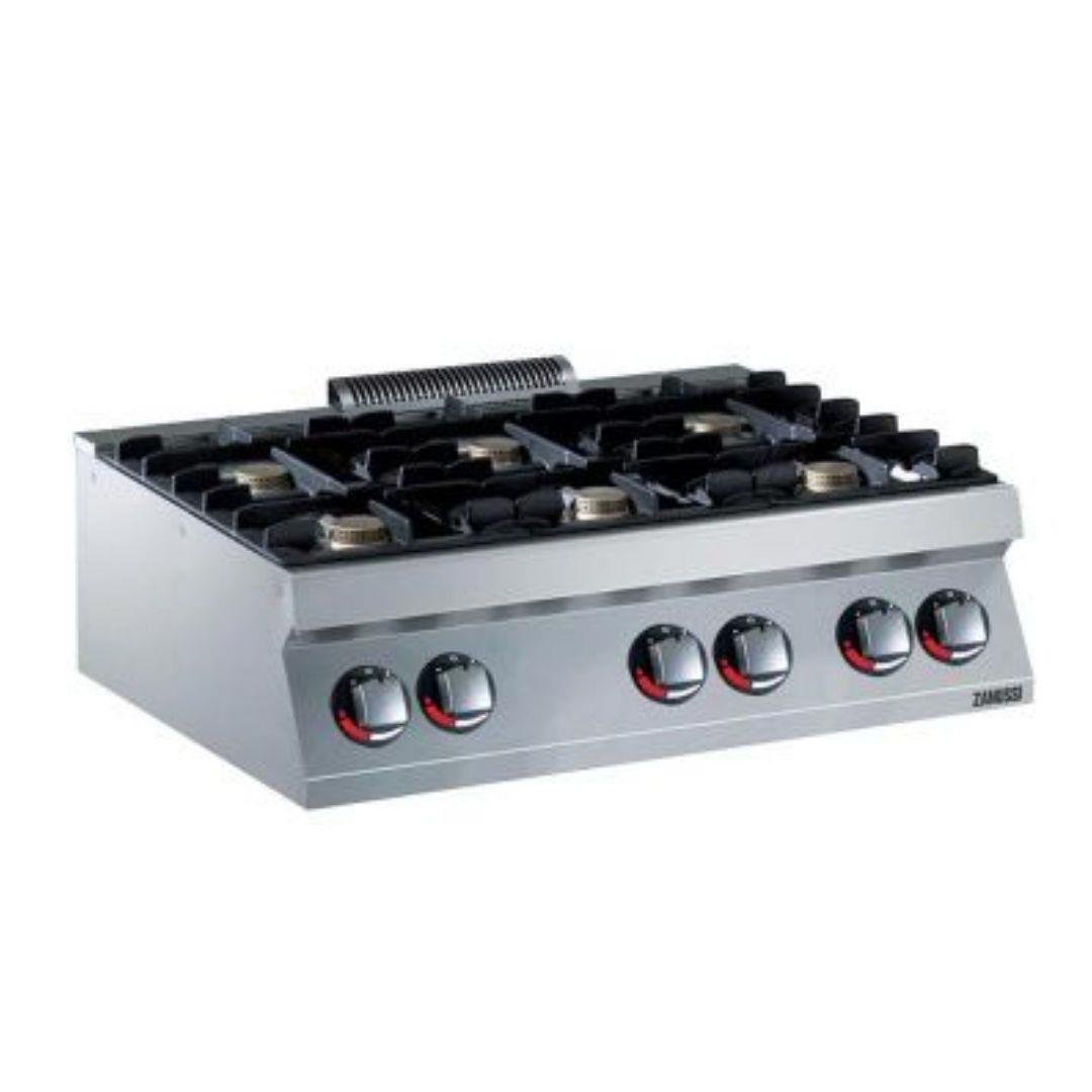 Zanussi Set Üstü Ocak 6 Gözlü Gazlı 120x70x25 cm 372004 (372004)